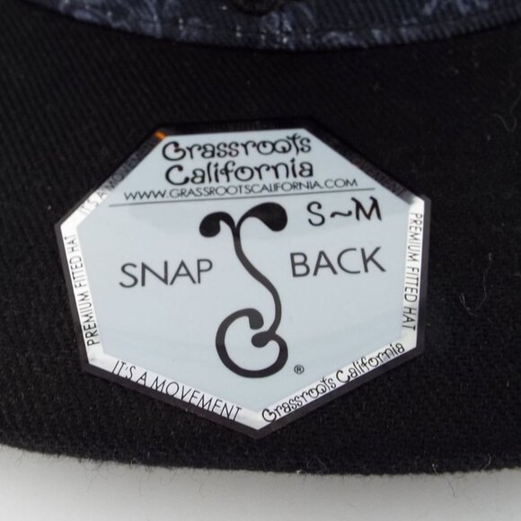 Grassroots California Limited Edition Snap Back Cap Jimbo Phillips Size S/M - Picture 5 of 11